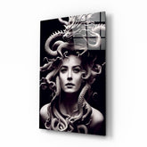 Medusa Glass Art  || Designer Collection.